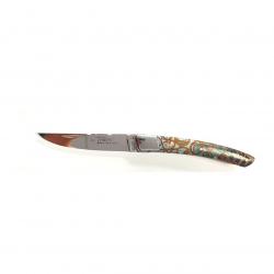 Couteau pliant Thiers gris et noir