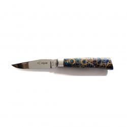 Couteau pliant Thiers Alpin Turquoise