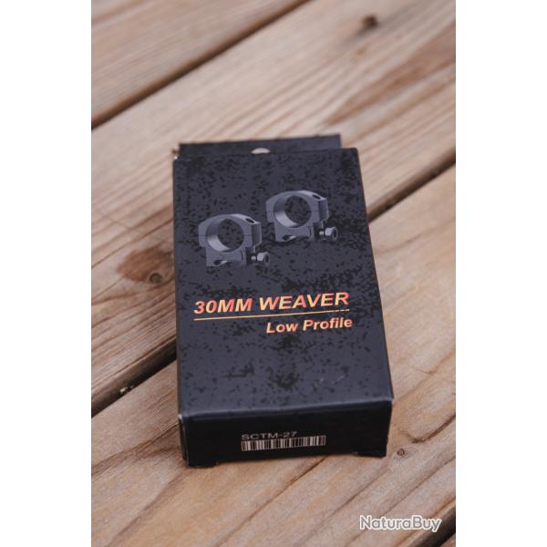 Paire anneaux de montage 30mm Vector Optics