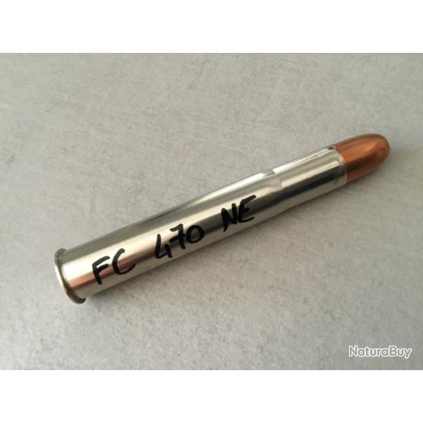 Superbe cartouche de collection FC 470  ITRO EXPRESS ETUI NICKEL