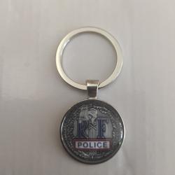 Porte clés police nationale police judiciaire République française
