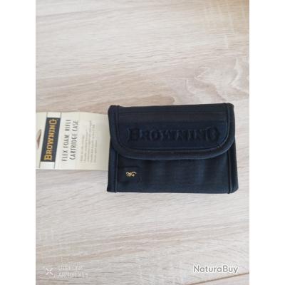 Porte-cartouches Pliable En Cuir De Vache - 10 Coups - Boucles élastiques - Pour Ceinture