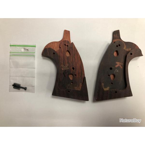 Plaquettes SMITH & WESSON REDWOOD L/H LAMINATED WOOD 686 INTL