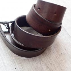 1945 Ceinturon, ceinture pour étui pistolet Suisse / porte fourreau baionnette Rubin Schmidt.