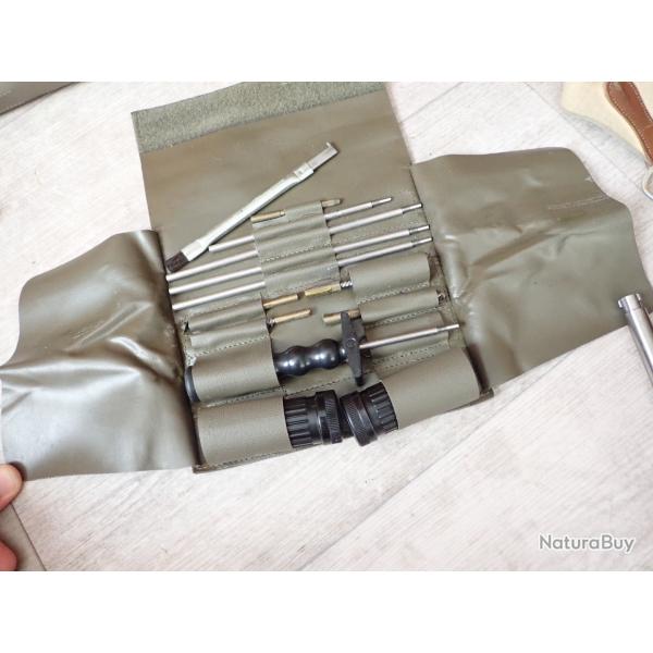 Trousse, KIT DE NETTOYAGE POUR STG 90, FASS 90 - AR15 - Pas courant. Calibre 5,56