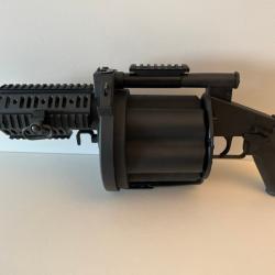 Lance grenades airsoft 6 coups GLM 190 ICS