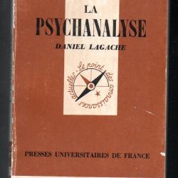 Que sais-je ,la psychanalyse de daniel lagache