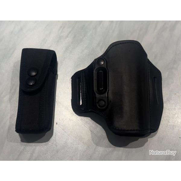 tui GK spectre  rtention pour SIG Sp 2022 droitier + tui porte chargeur