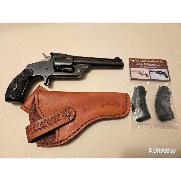 Smith & Wesson .38 Single-Action, Second Model, canon long