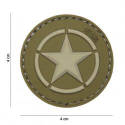 Patch 3D PVC "Star" (101 Inc) OD