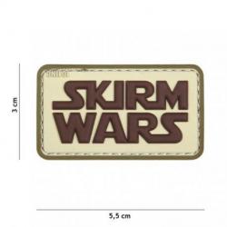 Patch 3D PVC Skirm Wars (101 Inc) Désert