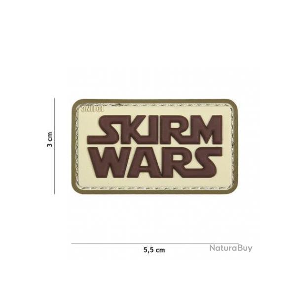Patch 3D PVC Skirm Wars (101 Inc) Dsert