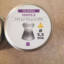 11 boites de Plomb 5.5 mm