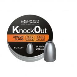 Plomb 5.5 mm JSB Match Knock Out