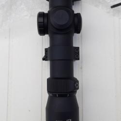 LUNETTE DE BATTUE  LEUPOLD VX R 1.25  -  4  x  20  AVEC POINT ROUGE éTAT IMPECCABLE  MONTAGE LEUPOLD