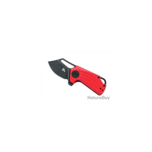 Couteau Blackfox PUCK lame  trou acier D2 finition blackwash