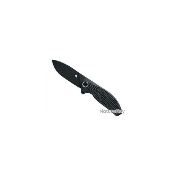 Couteau Blackfox ACUTUS lame acier D2 revtement PTFE noir