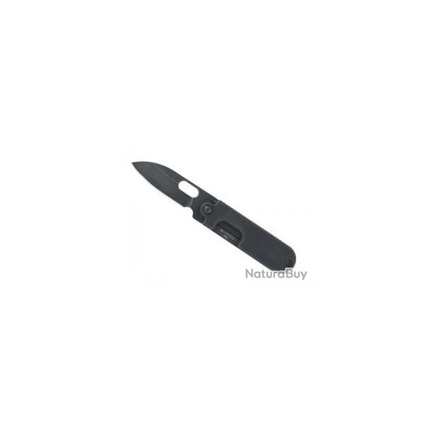 Couteau Blackfox BEAN GEN2 tout acier 440C finition blackwash  lame  trou