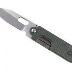 Couteau Blackfox BEAN GEN2 tout acier 440C satiné  lame à trou