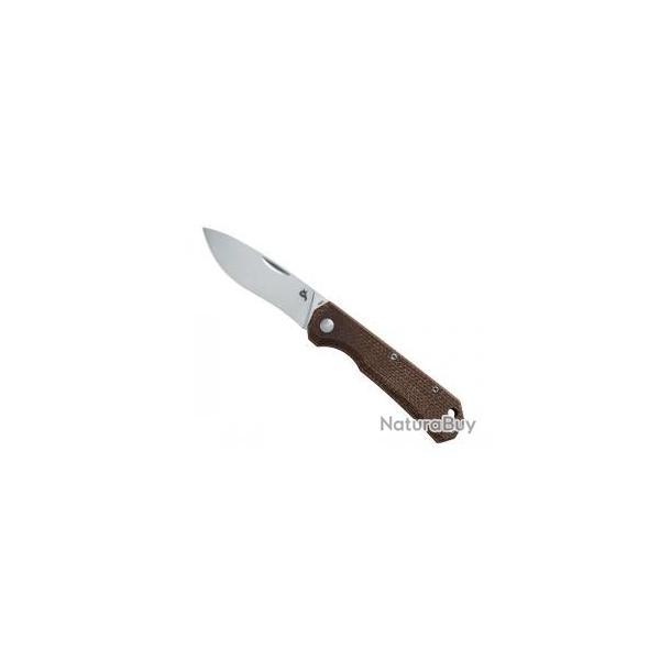 Couteau Blackfox CIOLMARRON lame acier 440C finition stonewashed +tui