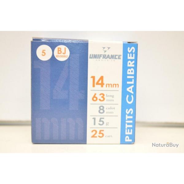 8 boites de Cartouches calibre 14mm Unifrance