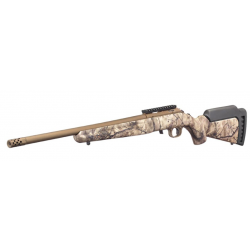 Carabine RUGER AMERICAN RIMFIRE cal.22wmr 9coups canon cerakote 46cm 1/2-28" go wild camo