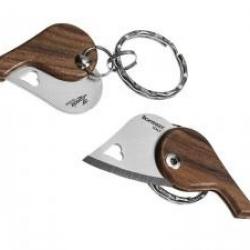 Canif porte-clés Lionsteel LIONBEAT lame acier inox 1.4116 manche en bois de santos