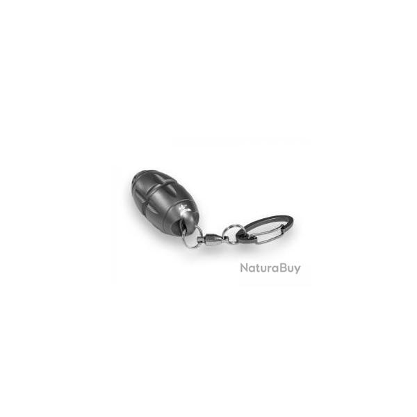 Outil porte-cls Lionsteel EGGIE KEYCHAIN titanium anodis gris