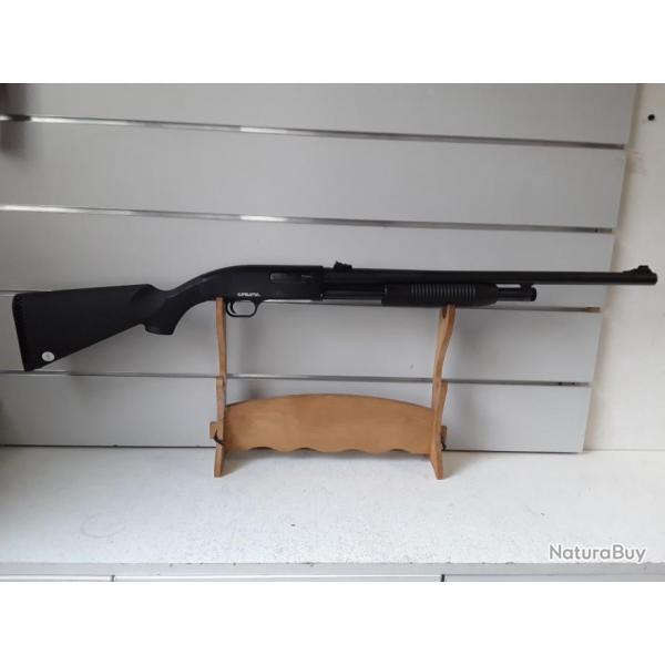 Fusil a pompe Mossberg MAVERICK cal.12/76 synthtique noir comme neuf