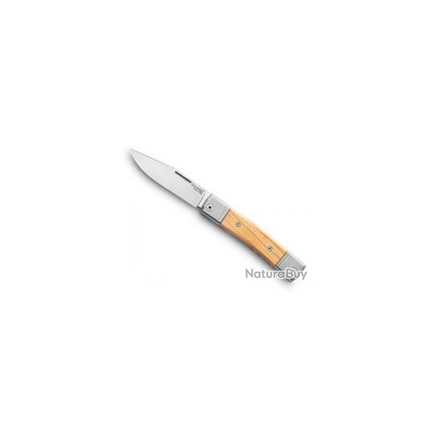 Couteau Lionsteel BESTMAN lame Clip point acier M390 Bohler satin +manche olivier