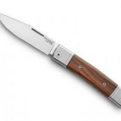 Couteau Lionsteel BESTMAN lame Clip point acier M390 Bohler satiné +manche bois de santos
