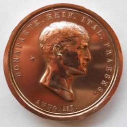 Médaille attentat à la vie de Bonaparte
