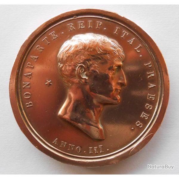 Mdaille attentat  la vie de Bonaparte