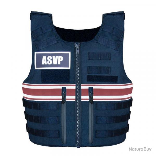 Gilet pare balle ASVP Full Tactical Homme S