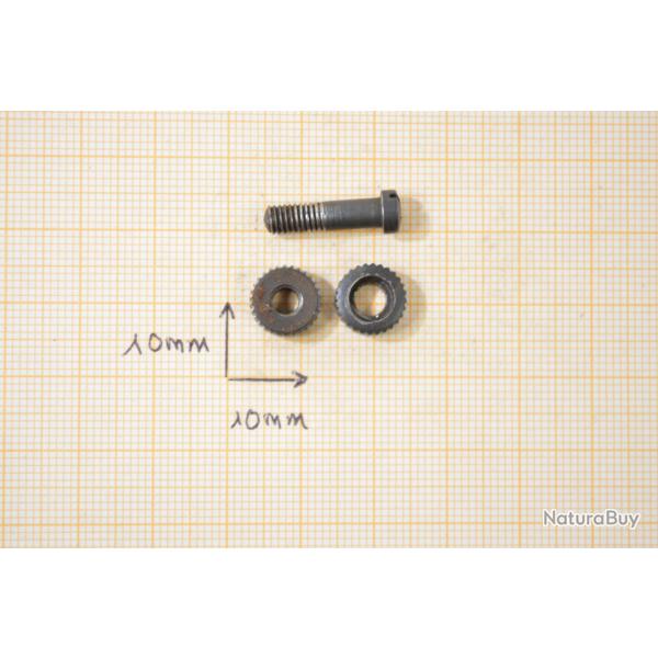 Vis + insert + crou pour vis de plaquettes de baionnette FAL Belgique