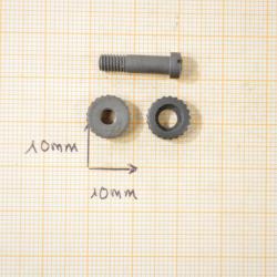 Vis + insert + écrou pour vis de plaquettes de baionnette Belge FAL Belgique