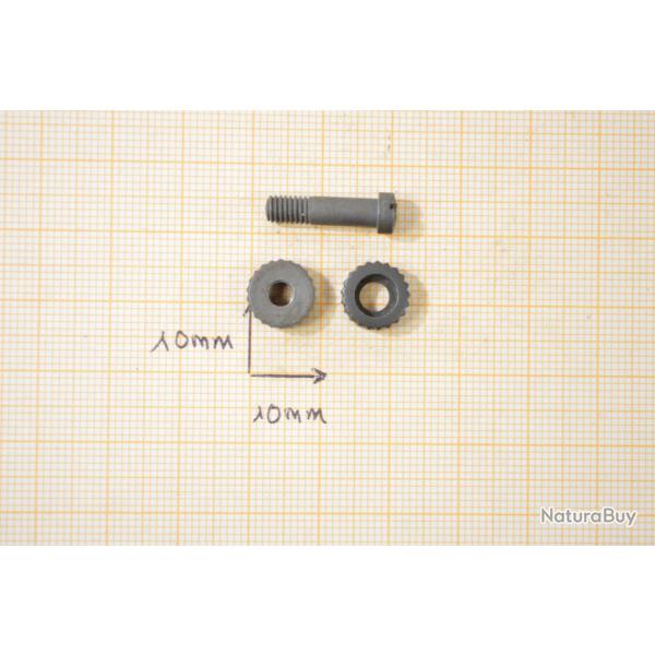 Vis + insert + crou pour vis de plaquettes de baionnette Belge FAL Belgique