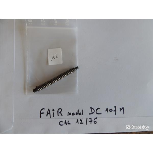 pices dtaches fusil FAIR model DC 107 M calibre 12   13