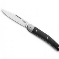 Couteau Lionsteel JACK lame Clip Point acier M390 Bohler satiné à cran +manche G10
