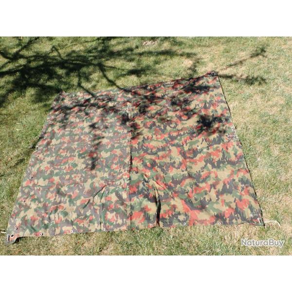 Toile de tente arme suisse