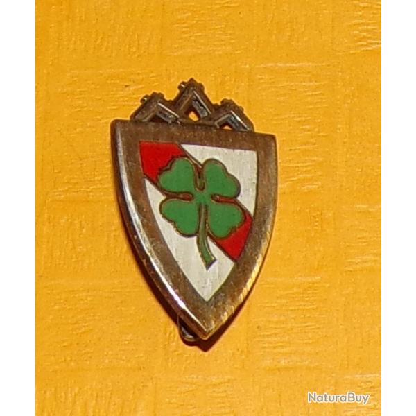 153 Rgiment d'Infanterie, dos guilloch, bolro grav , cu argent  fond blanc charg d'une band