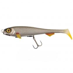Leurre Souple Fox Rage Super Slick Shad Loaded 18cm A l'unité 18cm 49g UV Silver Ghost