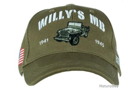 Casquette Jeep Willys Bobs, casquettes, cagoules militaria