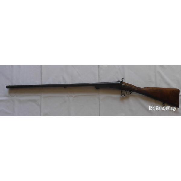 Ancien Fusil  broche cal 12 sign SIRGUY Arquebusier  Aix