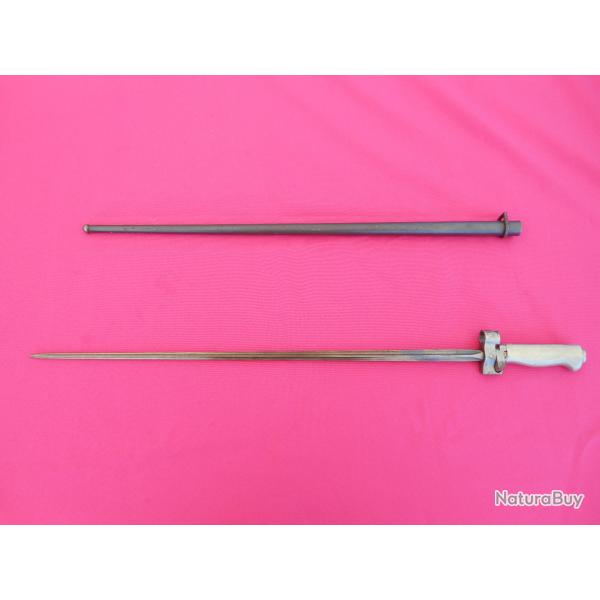 Baionnette ROSALIE pour fusil LEBEL