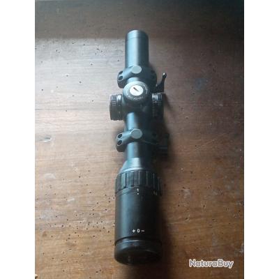 Lunette de Visée BURRIS Four X Bravo 1-4x24 3p4 Lumineux