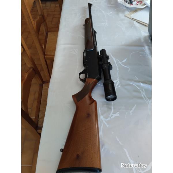 Carabine Browning Bar avec lunette Kahles