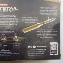LOT DE 40 BALLES NORMA WHITETAIL CAL 30 06 180GR 11.7G