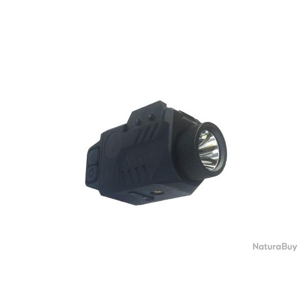 Lampe de dfense C1 + Laser Picatinny + chargeur USB - Vesta