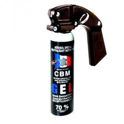 Aérosol de défense Gel CS 100ml CS - Poignée police